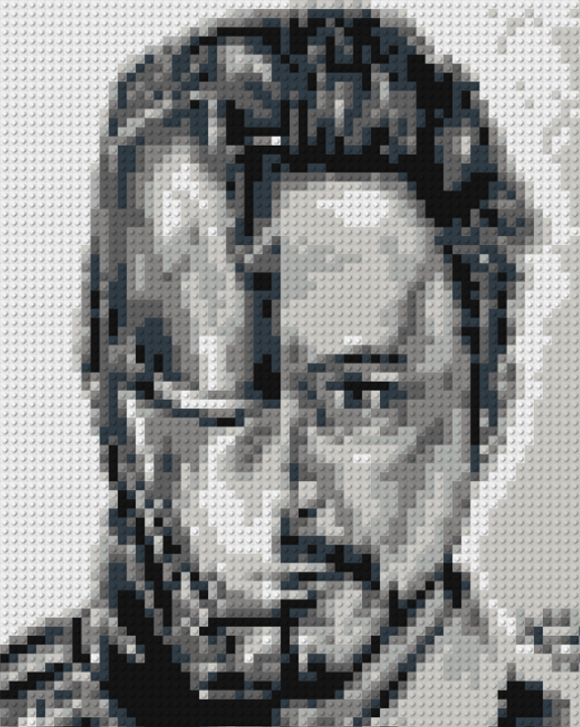 Portrait of IRON MAN