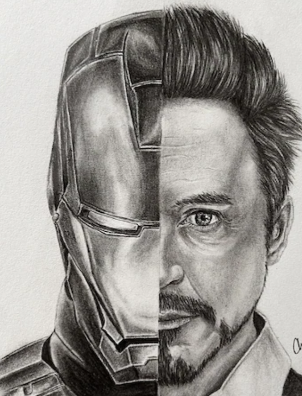 Portrait of IRON MAN