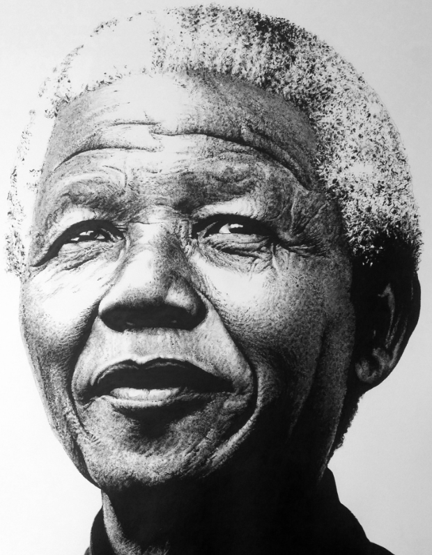 Portrait of Nelson MANDELA