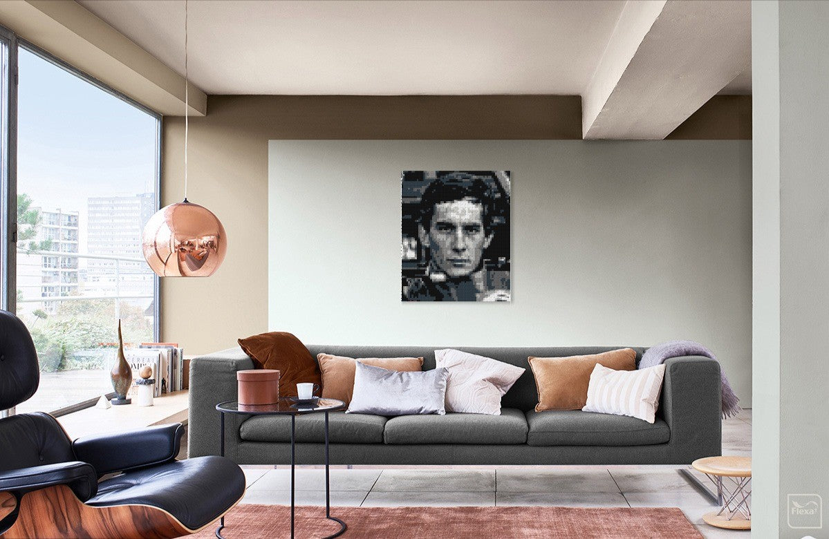 PORTRAIT LEGO Ayrton SENNA