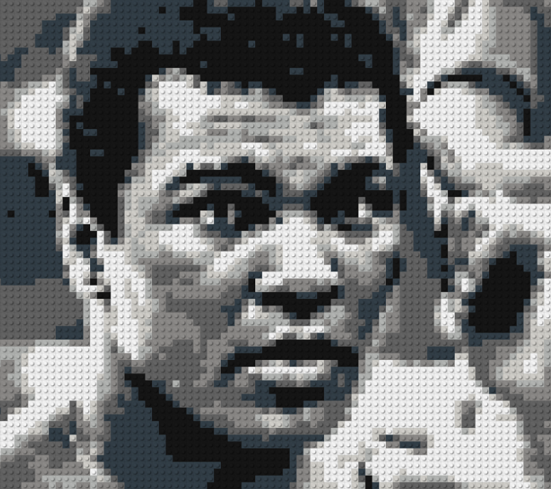 Portrait LEGO Mohamed ALI