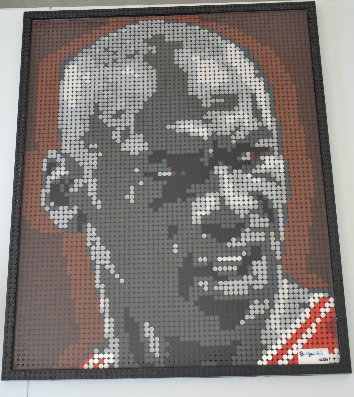 Portrait LEGO Michael JORDAN