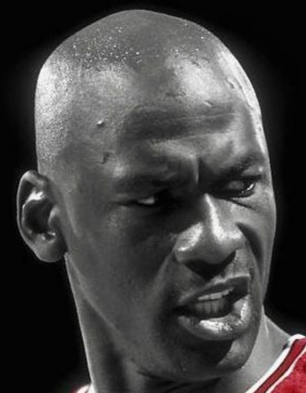 Portrait LEGO Michael JORDAN