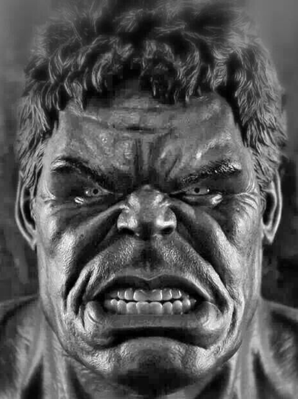 Portrait LEGO HULK