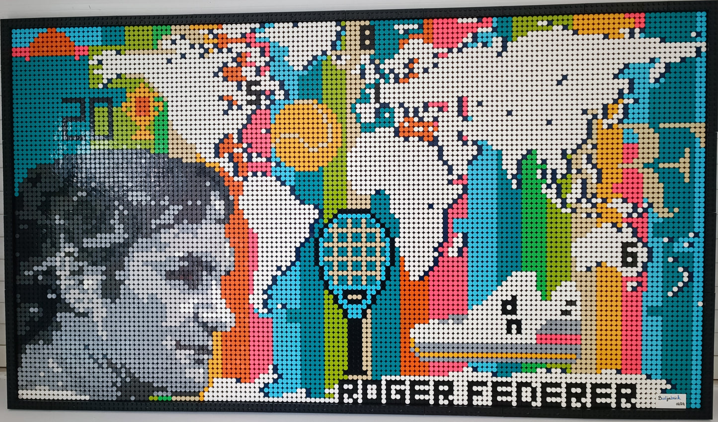 Grand slam world map Roger FEDERER